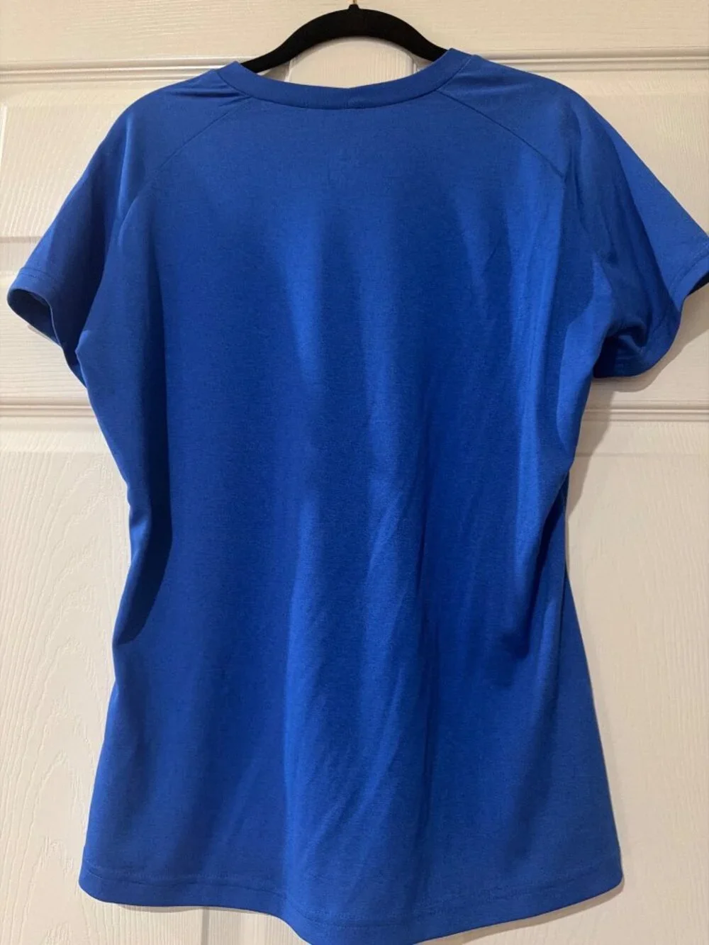 Nike Team Womens Blue Fit Dry T-Shirt XL Lightweight Polyester Activewear